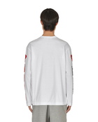 Comme Des Garcons Play Graphic Longsleeve T Shirt