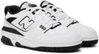 New Balance White BB550 Sneakers