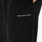 MKI Men's Loose Weave Drawstring Pant in Black
