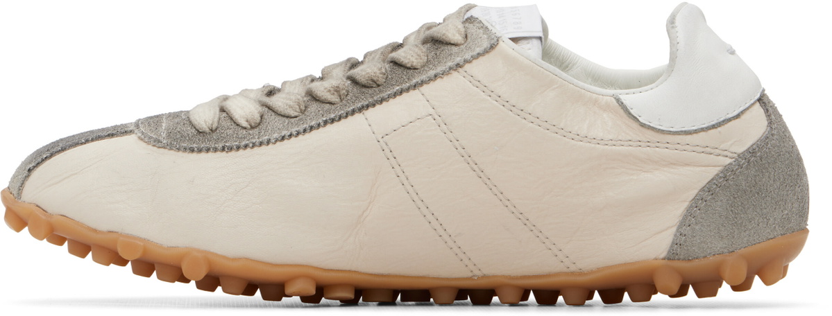 Maison Margiela Off-White & Gray Sprinters Sneakers
