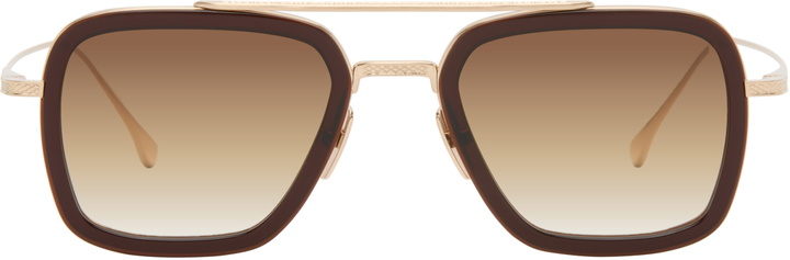 Photo: Dita Brown & Gold Flight.006 Sunglasses