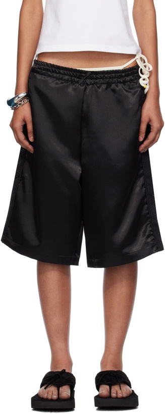 Photo: ABRA SSENSE Exclusive Black Basketball Shorts