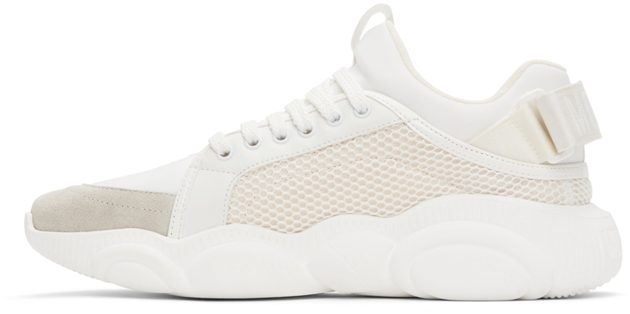 Moschino Women's Teddy Sneaker White