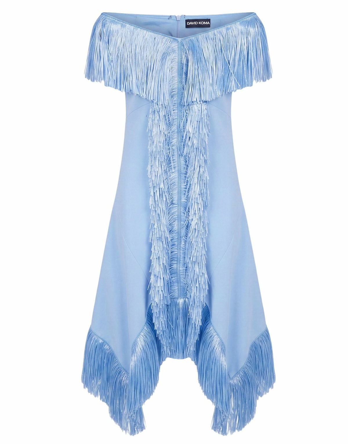 David Koma Womens Maxi skirt Light in Blue