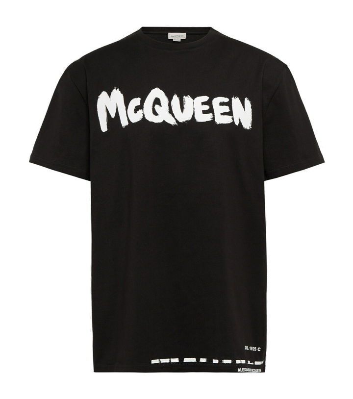 Photo: Alexander McQueen - Logo cotton T-shirt