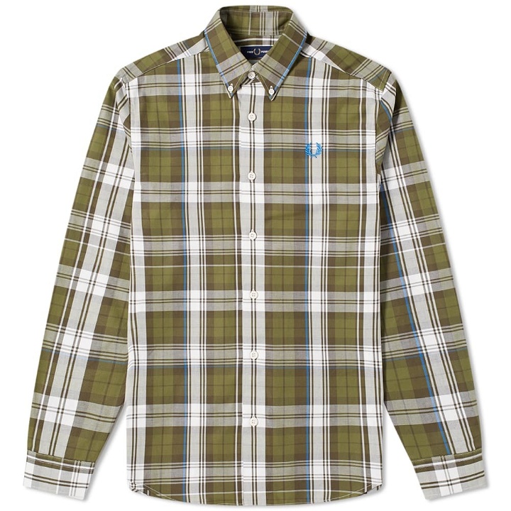 Photo: Fred Perry Authentic Twill Check Shirt