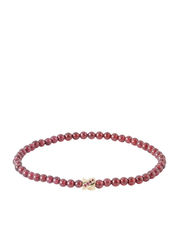 Photo: Luis Morais - 14-Karat Gold Ruby and Sapphire Bracelet