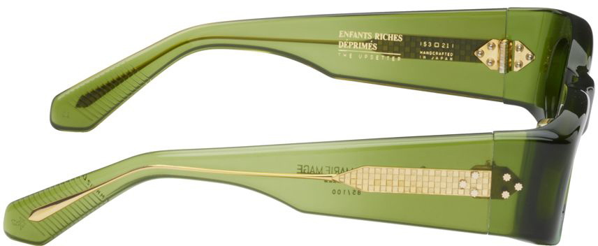 JACQUES MARIE MAGE Green Enfant Riches Déprimés Limited Edition Upsetter  Sunglasses Jacques Marie Mage