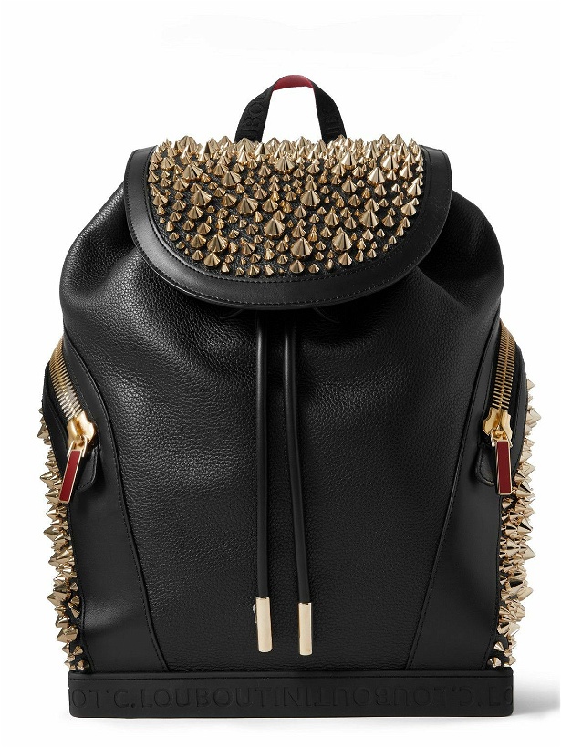 Photo: Christian Louboutin - Explorafunk Studded Full-Grain Leather Backpack