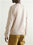 LOEWE - Logo-Embroidered Cotton-Jersey Sweatshirt - Neutrals