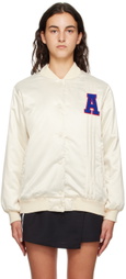 adidas Originals Off-White Collegiate Bomber Jacket