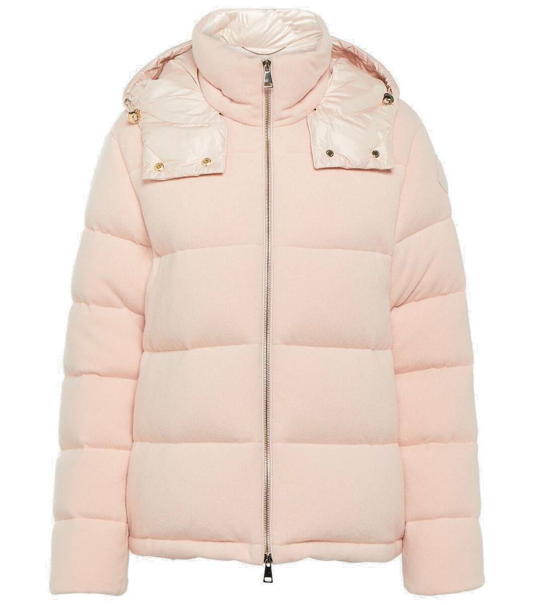 Moncler Arimi wool and cashmere down jacket Moncler