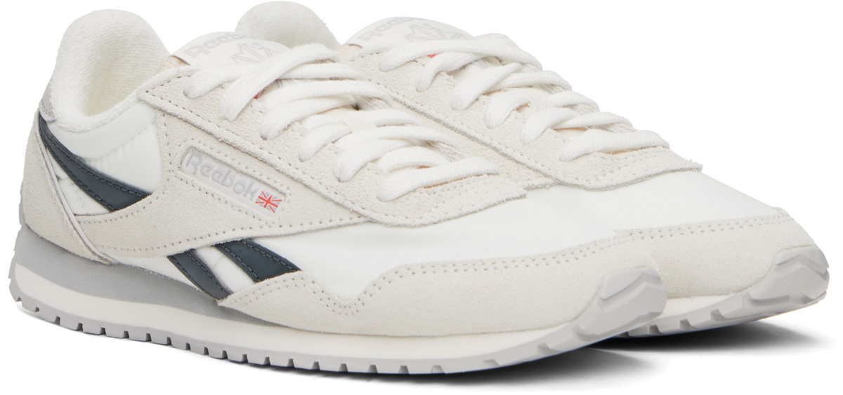 Reebok Classics White & Gray Classic AZ Sneakers