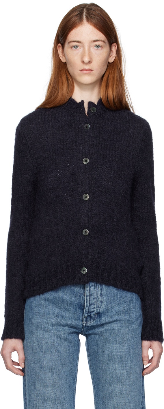 Our Legacy Navy Oma Cardigan Our Legacy
