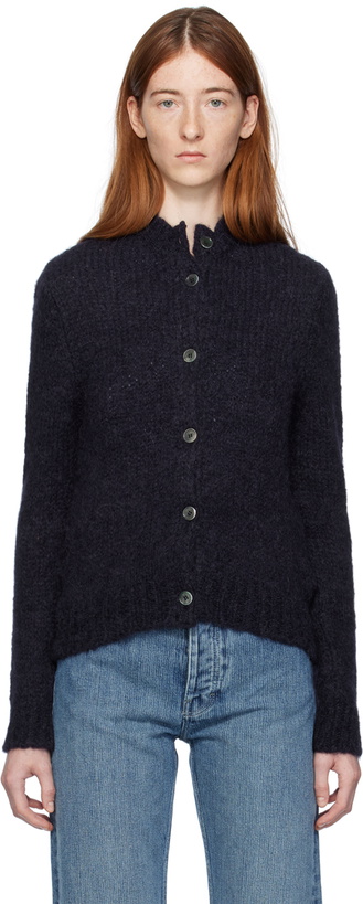 Photo: Our Legacy Navy Oma Cardigan