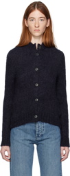 Our Legacy Navy Oma Cardigan