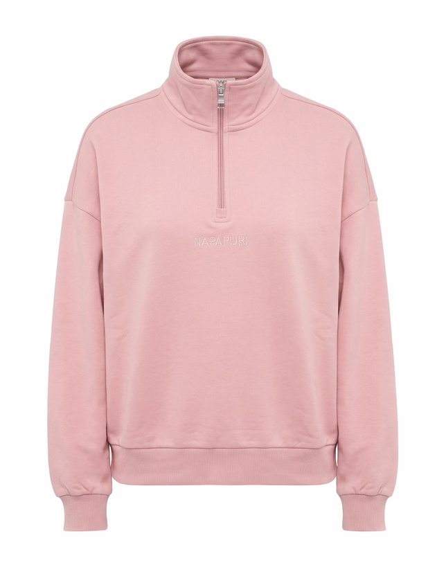 Photo: Napapijri B-pdf Hz Womens Sweatshirt in Pink