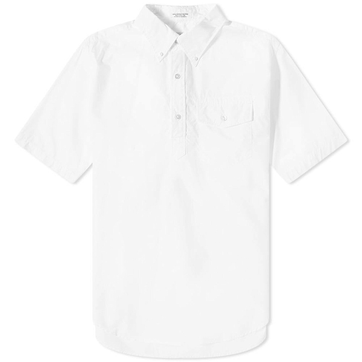 Photo: Engineered Garments Popover Button Down Short Sleeve Shirt