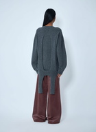 Issey Miyake Oversized Knit Sweater