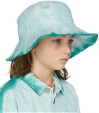 Wildkind Kids Blue & White Tie-Dye Bucket Hat