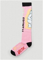 Bear Socks in Pink