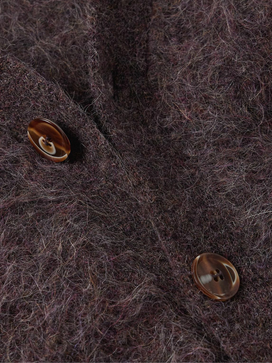 Séfr - Lee Alpaca-Blend Cardigan - Brown Séfr
