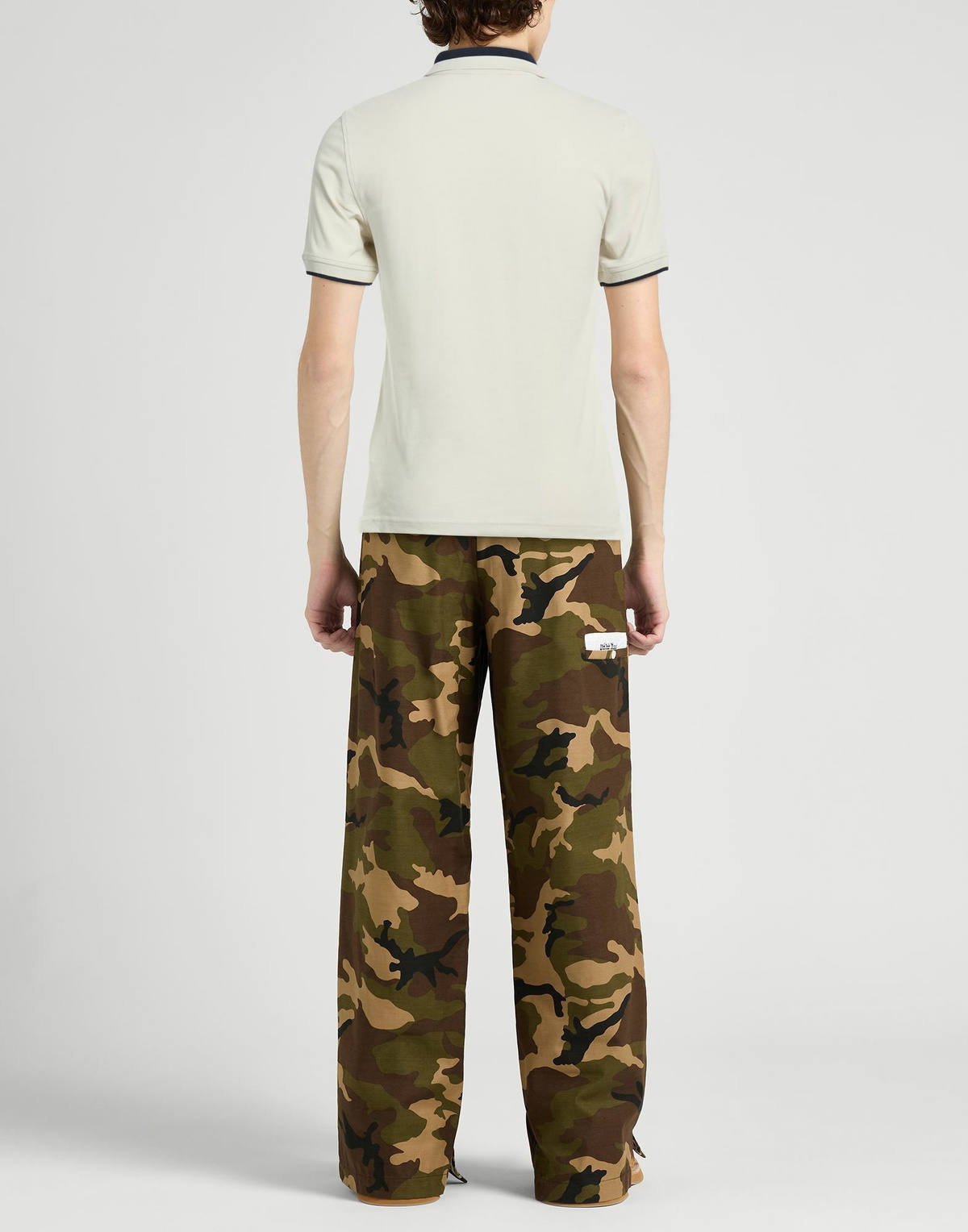 K-way Mens Polo shirt in Beige
