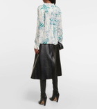 Dorothee Schumacher Blooming Blend floral ruffled blouse