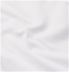 Giorgio Armani - Grandad-Collar Stretch Cotton-Blend Shirt - White
