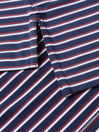 Peter Millar - Cyprus Striped Tech-Jersey Golf Polo Shirt - Blue