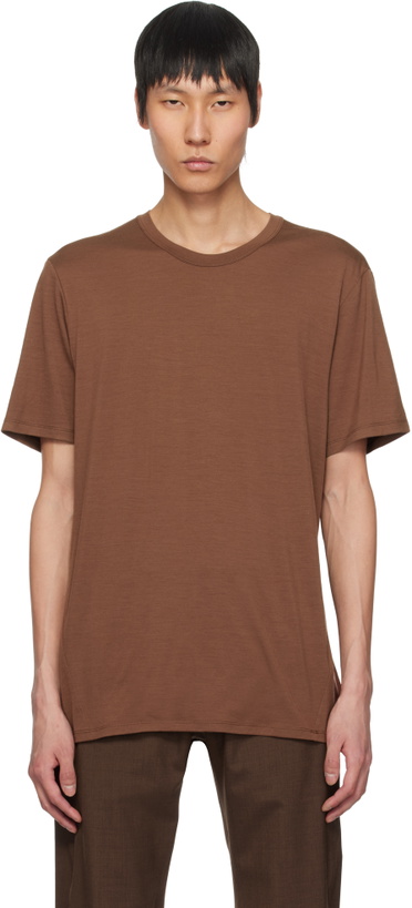 Photo: Veilance Brown Frame T-shirt