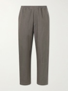 A Kind Of Guise - Banasa Straight-Leg Cotton-Blend Trousers - Brown