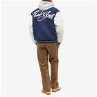 Tommy Jeans Men's Tommy Baseball Jacket in Carbon Navy