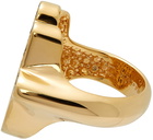 Vivienne Westwood Gold & Black Rojava Ring