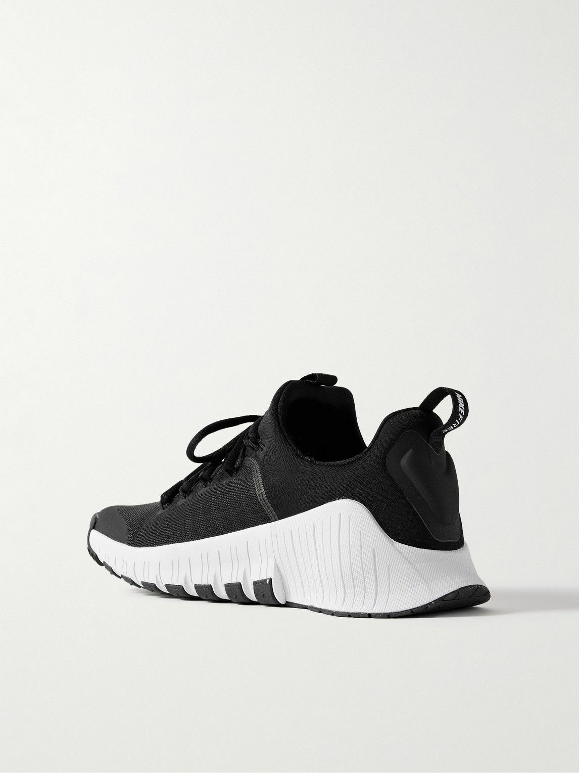 Nike Training - Free Metcon 6 Rubber-Trimmed Mesh Sneakers - Black