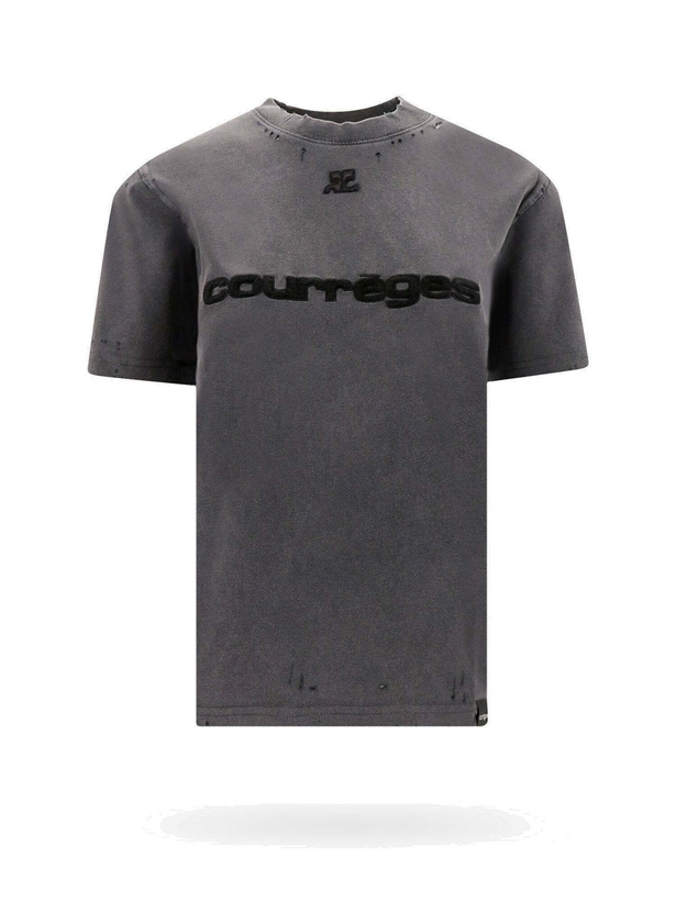 Photo: Courreges   T Shirt Grey   Womens
