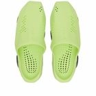 Nike x MMW 5 Slide Sneakers in Volt/Black