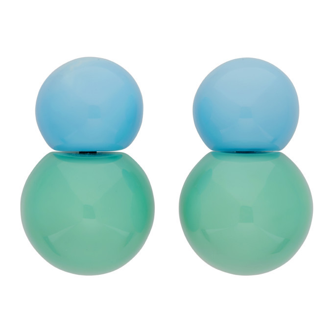 Photo: Monies Blue and Green Siena Earrings