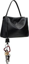 Balenciaga Black Rodeo Medium With One Charm Bag