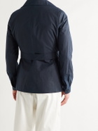 Yuri Yuri - Cadogan Waxed Cotton Jacket - Blue