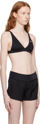 Nike Black Essential Bralette Bikini Top