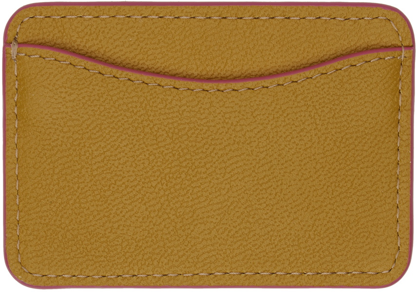 See by Chloé Orange Layers Card Holder
