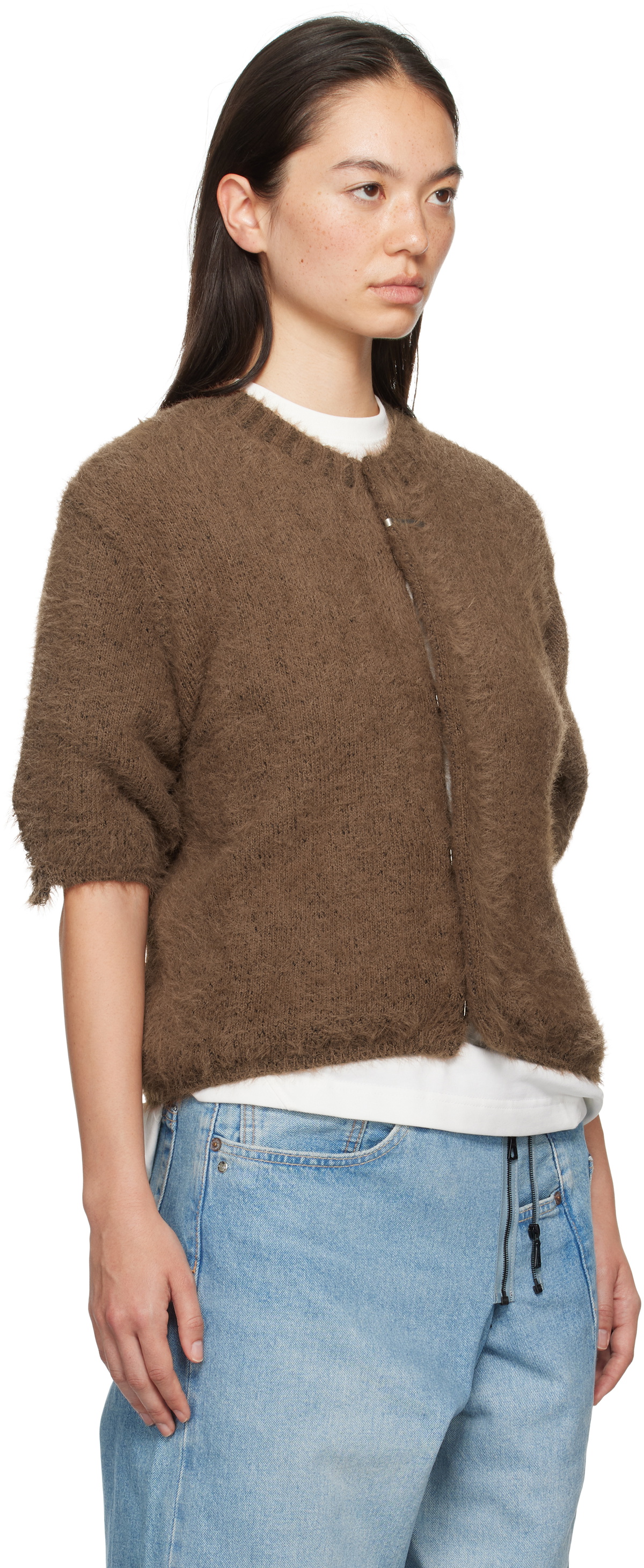 ADER error Brown Product. 59 Cardigan