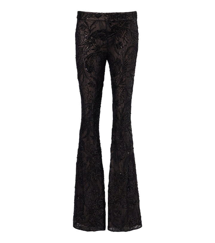 Photo: The New Arrivals Ilkyaz Ozel Meihua sequined flared pants