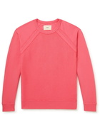 Folk - Rework Rivet Cotton-Jersey and Terry Sweatshirt - Pink