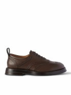 Alexander McQueen - Leather Brogues - Brown