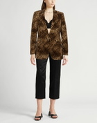 Tagliatore Womens Blazer Camel