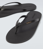 Saint Laurent Leather thong sandals