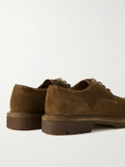 Officine Creative - Boss Suede Derby Shoes - Brown