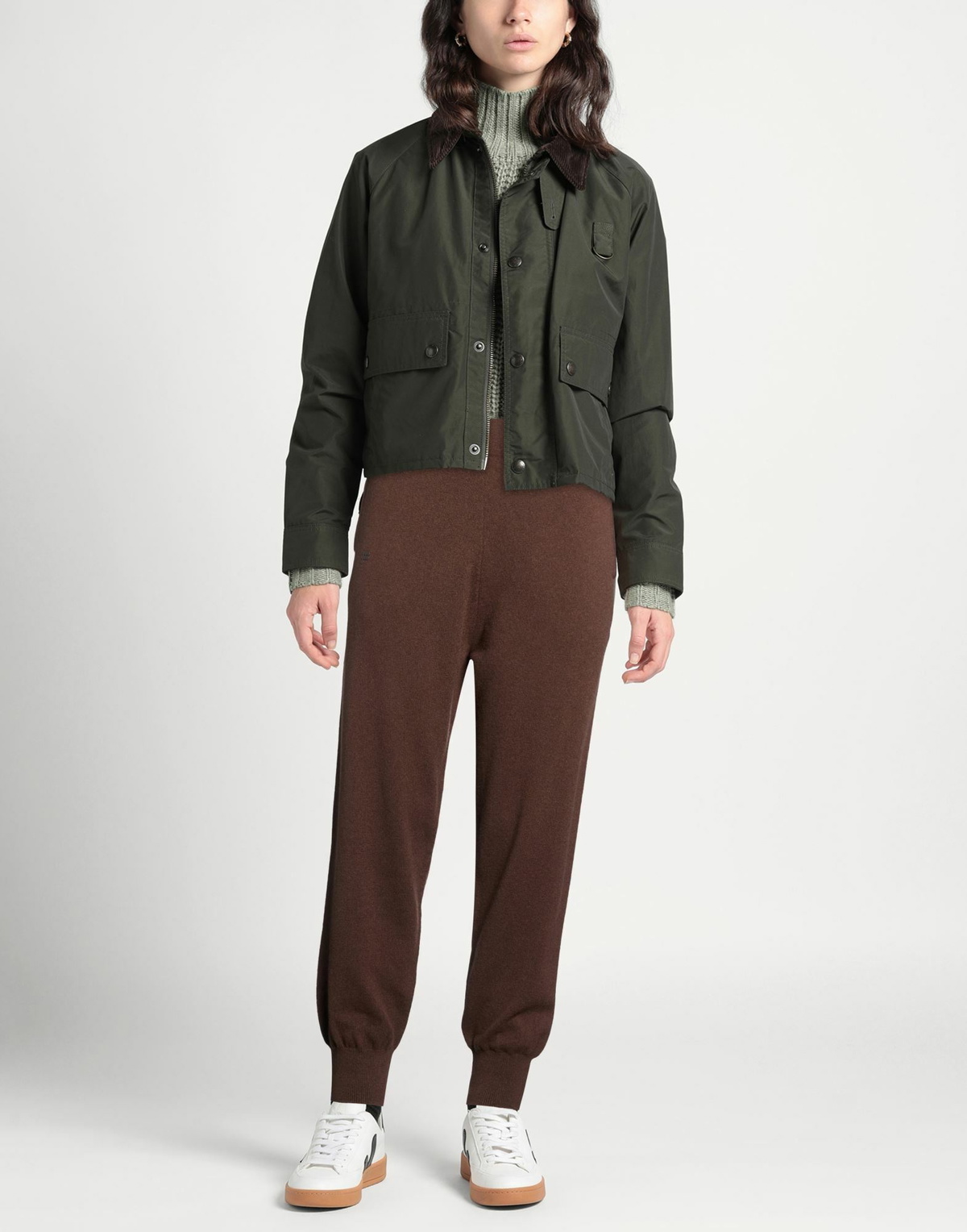 Pangaia Womens Pants Chocolate in Brown
